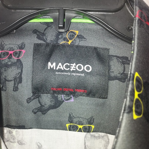 Maczoo Shirt Mens Size (5) XL Fabonacci Dogglass French Bull Dogs Sunglasses NEW - Picture 14 of 16